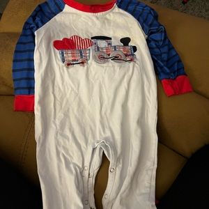 Valentines Boutique little boy pants one piece